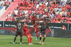 3. Fußball-Liga - Saison 2019/2020 - FC Ingolstadt 04 - Hallescher FC - Stefan Kutschke (#30,FCI)  - Foto: Meyer Jürgen