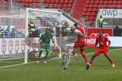 3. Fußball-Liga - Saison 2019/2020 - FC Ingolstadt 04 - Victoria Köln - Andre Weiss Torwart Köln - Nico Antonitsch (#5,FCI)  - Foto: Meyer Jürgen