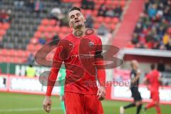 3. Liga - Fußball - FC Ingolstadt 04 - FSV Zwickau - Stefan Kutschke (30, FCI) ärgert sich