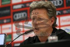 3. Liga - Fußball - FC Ingolstadt 04 - FSV Zwickau - Pressekonferenz nach dem Spiel, Cheftrainer Jeff Saibene (FCI)