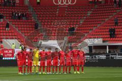 3. Liga - Fußball - FC Ingolstadt 04 - FSV Zwickau - Gedenkminute für Robert Enke