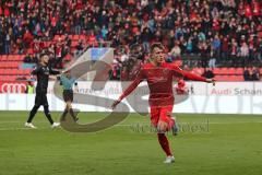 3. Liga - Fußball - FC Ingolstadt 04 - FSV Zwickau - Tor 2:1 durch Dennis Eckert Ayensa (7, FCI) Jubel