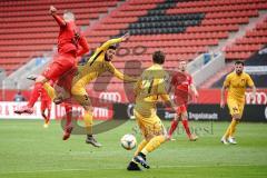 3. Liga - FC Ingolstadt 04 - SG Sonnenhof Großaspach - Stefan Kutschke (30, FCI) Nico Jüllich (34 SG) Jonas Behounek (21 SG)