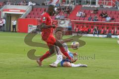 3. Fußball-Liga - Saison 2019/2020 - FC Ingolstadt 04 - Hansa Rostock - Agyemang Diawusie (#11,FCI)  - Foto: Meyer Jürgen