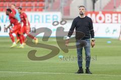 3. Liga - FC Ingolstadt 04 - 1. FC Magdeburg - Cheftrainer Tomas Oral (FCI)