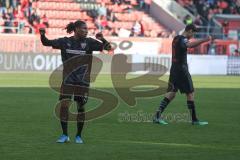 3. Fußball-Liga - Saison 2019/2020 - FC Ingolstadt 04 -  Preußen Münster - Ganiggia Ginola Elva (#14,FCI)  nach dem Spiel - - Foto: Meyer Jürgen