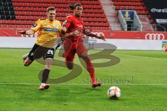 3. Liga - FC Ingolstadt 04 - SV Waldhof Mannheim - Marx Jan-Hendrik (26 Mannheim) Caniggia Ginola Elva (14, FCI)