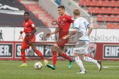 3. Liga - FC Ingolstadt 04 - 1. FC Magdeburg - Maximilian Thalhammer (6, FCI) Frederic Ananou (2, FCI) Jacobsen Thore 8( Magdeburg)