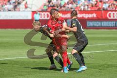 3. Fußball-Liga - Saison 2019/2020 - FC Ingolstadt 04 - Hallescher FC - Stefan Kutschke (#30,FCI)  - Foto: Meyer Jürgen