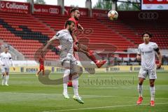 3. Liga - FC Ingolstadt 04 - FC Bayern Amateure - hinten Fatih Kaya (9, FCI) Mert Yilmaz (2 FCB)