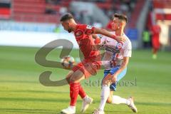 3. Fußball-Liga - Saison 2019/2020 - FC Ingolstadt 04 - Hansa Rostock - Fatih Kaya (#9,FCI)  - Foto: Meyer Jürgen