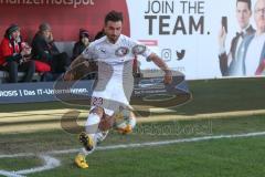 3. Fußball-Liga - Saison 2019/2020 - FC Ingolstadt 04 - Victoria Köln - Robin Krausse (#23,FCI)  - beim Eckball - Foto: Meyer Jürgen