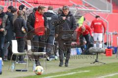 3. Fußball-Liga - Saison 2019/2020 - FC Ingolstadt 04 - 1.FC Kaiserslautern - Chef-Trainer Jeff Saibene (FCI) - Foto: Meyer Jürgen