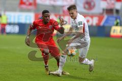 3. Fußball-Liga - Saison 2019/2020 - FC Ingolstadt 04 - 1.FC Kaiserslautern - Frederic Ananou (#2,FCI) - Foto: Meyer Jürgen