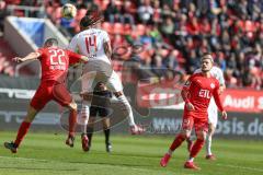 3. Fußball-Liga - Saison 2019/2020 - FC Ingolstadt 04 - Victoria Köln - Ganiggia Ginola Elva (#14,FCI)  - Foto: Meyer Jürgen