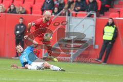 3. Fußball-Liga - Saison 2019/2020 - FC Ingolstadt 04 - Carl Zeiss Jena - Nico Antonitsch (#5,FCI)  - Foto: Meyer Jürgen