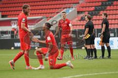 3. Liga - FC Ingolstadt 04 - 1. FC Magdeburg - hängende Köpfe Niederlage 0:2, Stefan Kutschke (30, FCI)