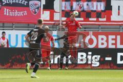 3. Fußball-Liga - Saison 2019/2020 - FC Ingolstadt 04 - KFC Uerdingen - Peter Kurzweg (#16,FCI)  - Foto: Meyer Jürgen