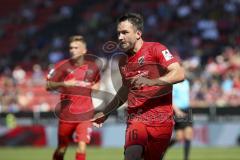 Im Bild: Peter Kurzweg (#16 FC Ingolstadt)

Fussball - 3. Bundesliga - Ingolstadt - Saison 2019/2020 - FC Ingolstadt 04 - Hallescher FC - 15.09.2019 -  Foto: Ralf Lüger