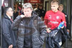 3. Fußball-Liga - Saison 2019/2020 - FC Ingolstadt 04 -  Preußen Münster - Chef-Trainer Jeff Saibene (FCI) - Foto: Meyer Jürgen