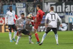 3. Liga - FC Ingolstadt 04 - 1860 München - Maximilian Thalhammer (6, FCI) Bekiroglu Efkan (20, München) Wein Daniel (17, München)