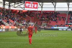 3. Fußball-Liga - Saison 2019/2020 - FC Ingolstadt 04 - FSV Zwickau - Beister Maximilian (#10,FCI) mit dem 4:2 Führungstreffer - jubel - Foto: Meyer Jürgen