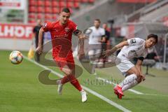 3. Liga - FC Ingolstadt 04 - FC Bayern Amateure - Maximilian Wolfram (8, FCI) Wooyeong Jeong (21 FCB)