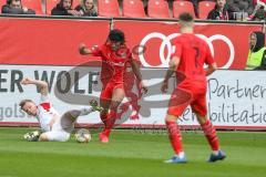 3. Fußball-Liga - Saison 2019/2020 - FC Ingolstadt 04 - 1.FC Kaiserslautern - Ganiggia Ginola Elva (#14,FCI)  - Foto: Meyer Jürgen