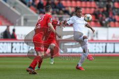 3. Fußball-Liga - Saison 2019/2020 - FC Ingolstadt 04 - Victoria Köln - Ganiggia Ginola Elva (#14,FCI)  - Foto: Meyer Jürgen