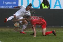 3. Fußball-Liga - Saison 2019/2020 - FC Ingolstadt 04 - Victoria Köln - Ganiggia Ginola Elva (#14,FCI)  - Foto: Meyer Jürgen