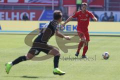 3. Fußball-Liga - Saison 2019/2020 - FC Ingolstadt 04 - Hallescher FC - Peter Kurzweg (#16,FCI)  - Foto: Meyer Jürgen