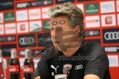 3. Liga - Fußball - FC Ingolstadt 04 - Würzburger Kickers - Pressekonferenz nach dem Spiel Cheftrainer Jeff Saibene (FCI)