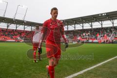 3. Liga - FC Ingolstadt 04 - FC Ingolstadt 04 - SV Meppen - Marcel Gaus (#19,FCI)  vor dem Spiel - Foto: Stefan Bösl