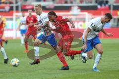 3. Liga - Fußball - FC Ingolstadt 04 - Hansa Rostock - Caniggia Ginola Elva (14, FCI) Angriff Sturm