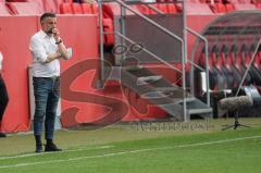 3. Liga - FC Ingolstadt 04 - 1. FC Magdeburg - Cheftrainer Tomas Oral (FCI) ratlos