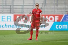 3. Liga - FC Ingolstadt 04 - SV Waldhof Mannheim - Der Kapitän Stefan Kutschke (30, FCI) vor dem Spiel