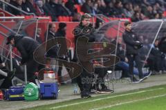 3. Liga - FC Ingolstadt 04 - 1860 München - Cheftrainer Jeff Saibene (FCI)