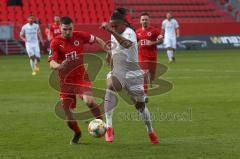 3. Fußball-Liga - Saison 2019/2020 - FC Ingolstadt 04 - Victoria Köln - Ganiggia Ginola Elva (#14,FCI)  - Foto: Meyer Jürgen