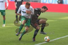 3. Fußball-Liga - Saison 2019/2020 - FC Ingolstadt 04 -  Preußen Münster - Peter Kurzweg (#16,FCI)  - Foto: Meyer Jürgen