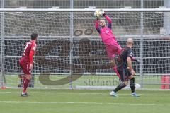 3. Fußball-Liga - Saison 2019/2020 - Testspiel - FC Ingolstadt 04 - VFR Aalen - Torwart Marco Knaller (#1,FCI) - Foto: Stefan Bösl