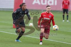 3. Fußball-Liga - Saison 2019/2020 - Testspiel - FC Ingolstadt 04 - VFR Aalen - Ganiggia Ginola Elva (#14,FCI)  - Foto: Stefan Bösl