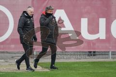 3. Liga - Testspiel - FC Ingolstadt 04 - Karlsruher SC - Pause Cheftrainer Jeff Saibene (FCI)