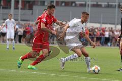 3. Liga - Testspiel - FC Ingolstadt 04 - TSV 1860 Rosenheim - Zweikampf rechts Filip Bilbija (35, FCI)