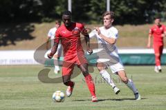 3. Liga - Testspiel - VfR Garching - FC Ingolstadt 04 - rechts Agyemang Diawusie (11, FCI)