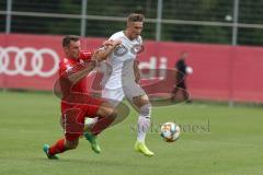 3. Liga - Testspiel - FC Ingolstadt 04 - TSV 1860 Rosenheim - Zweikampf rechts Patrick Sussek (37, FCI)