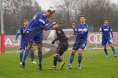 3. Liga - Testspiel - FC Ingolstadt 04 - Karlsruher SC - mitte Fatih Kaya (9, FCI)  kommt nicht an den Ball