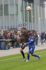 3. Liga - Testspiel - FC Ingolstadt 04 - Karlsruher SC - Michael Heinloth (17, FCI) und Burak Camoglu (KSC)