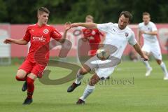 3. Liga - Testspiel - FC Ingolstadt 04 - TSV 1860 Rosenheim - rechts Peter Kurzweg (16, FCI)