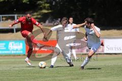 3. Liga - Testspiel - VfR Garching - FC Ingolstadt 04 - Fatih Kaya (9, FCI) zieht ab