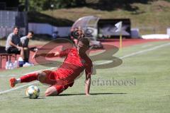 3. Liga - Testspiel - VfR Garching - FC Ingolstadt 04 - rettet den Ball Fatih Kaya (9, FCI)